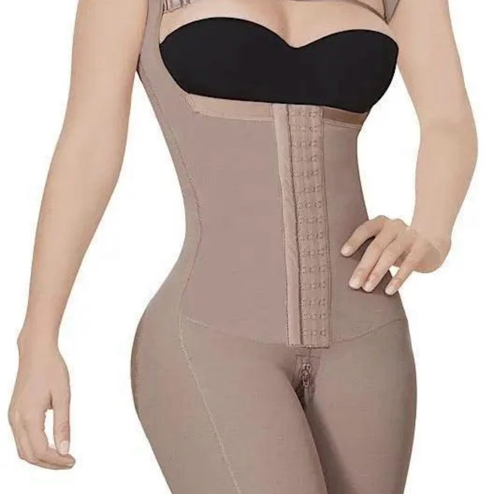 Women's Beige Shapewear Bodysuit